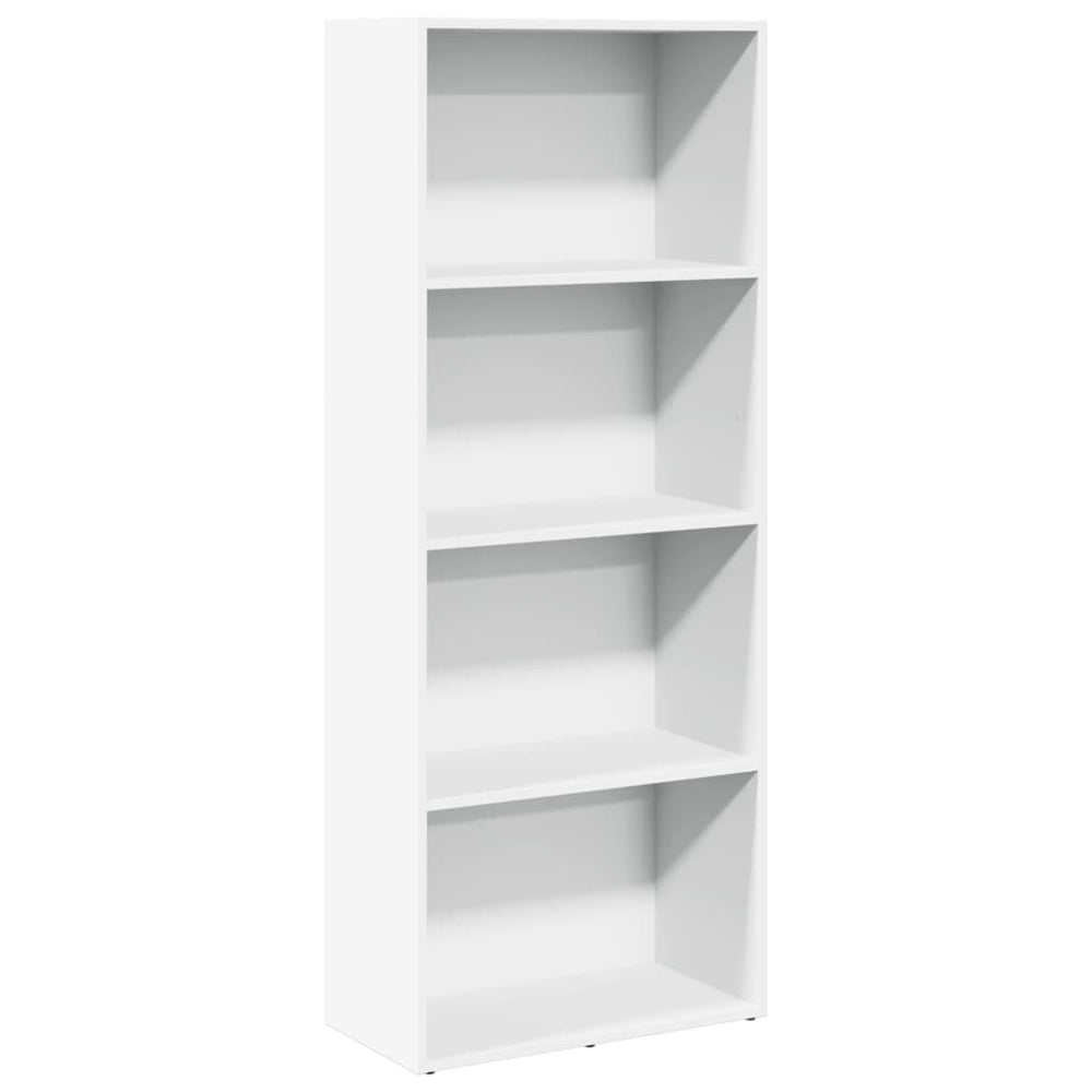 vidaXL Bookshelf White 60x30x152 cm Engineered Wood