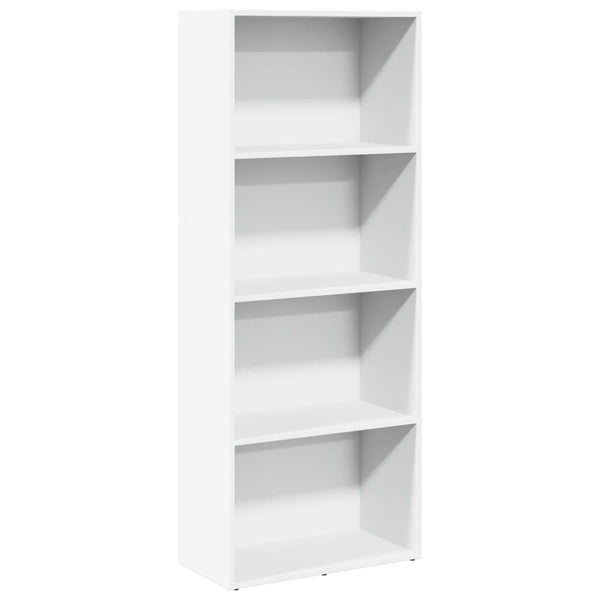 Weißes Bücherregal 60x30x152 cm