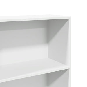Weißes Bücherregal 60x30x152 cm