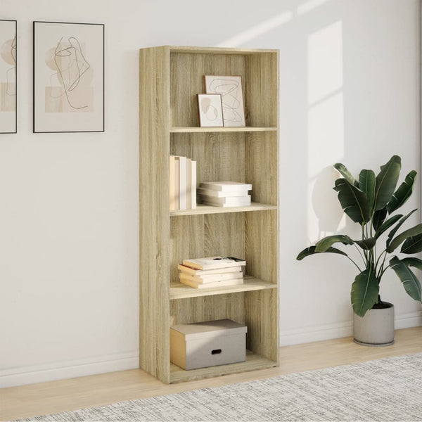 Bücherregal Sonoma-Eiche 60x152 cm