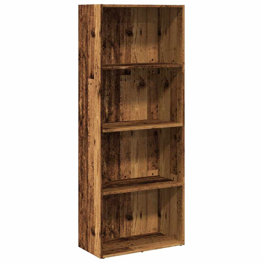 vidaXL Bookcase Reclaimed Wood Look 60x30x152 cm Engineered Wood