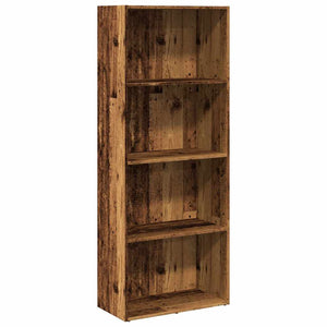 Bücherregal Altholz-Optik, 60 cm