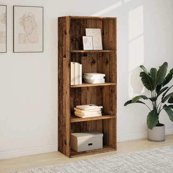 Bücherregal Altholz-Optik, 60 cm