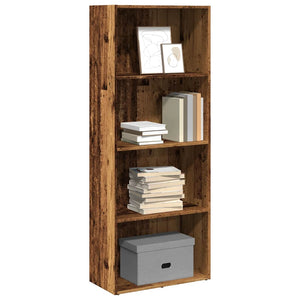 Bücherregal Altholz-Optik, 60 cm