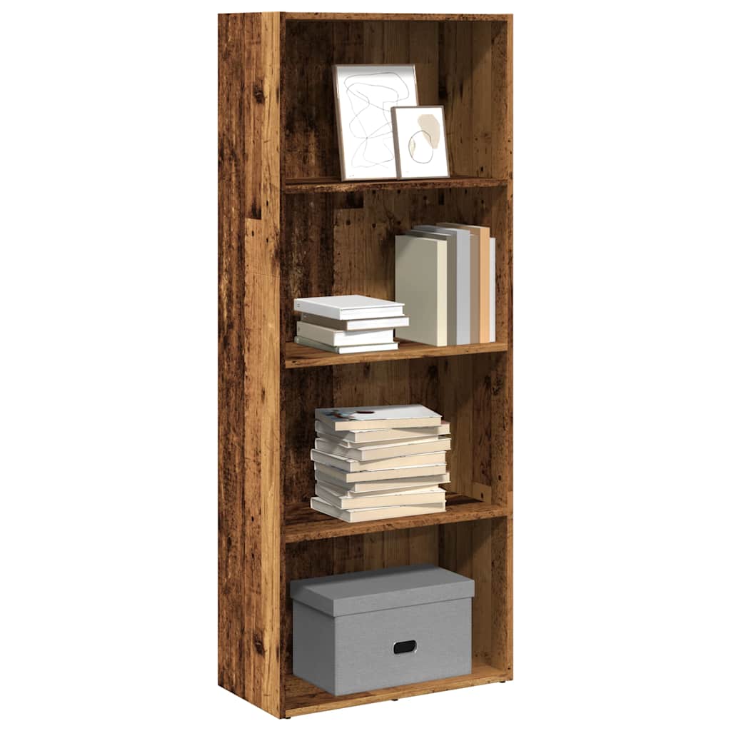 Bücherregal Altholz-Optik, 60 cm