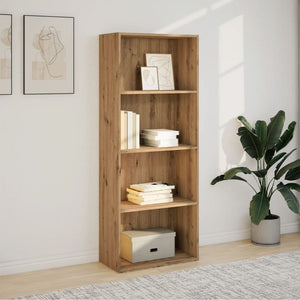 Bücherregal Artisan Eiche 60x30x152 cm