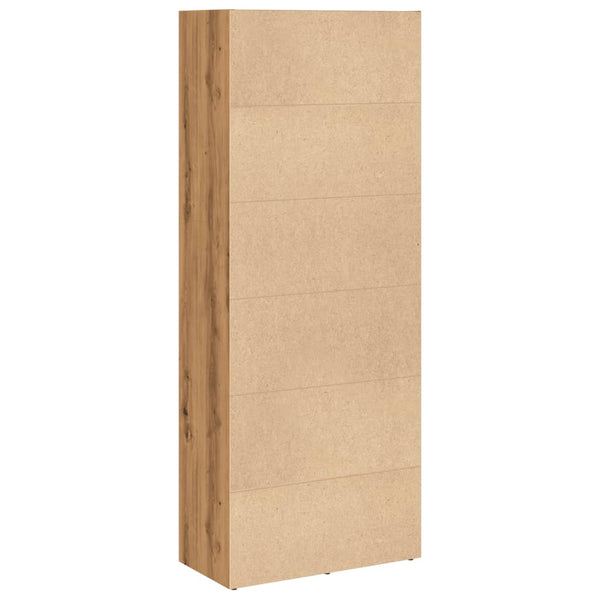 Bücherregal Artisan Eiche 60x30x152 cm