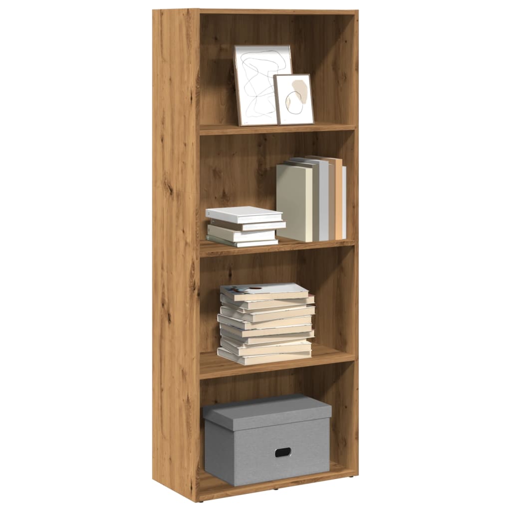 Bücherregal Artisan Eiche 60x30x152 cm