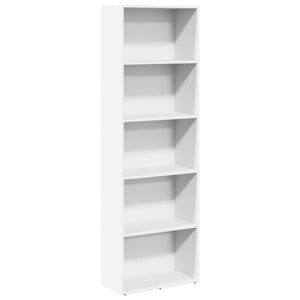 Bücherregal Weiß 60x30x189 cm