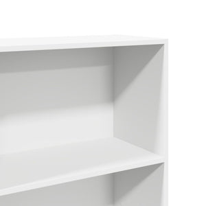 Bücherregal Weiß 60x30x189 cm