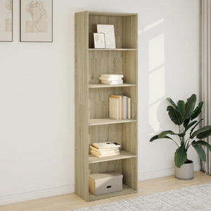 Bücherregal Sonoma Eiche 60x30x189 cm
