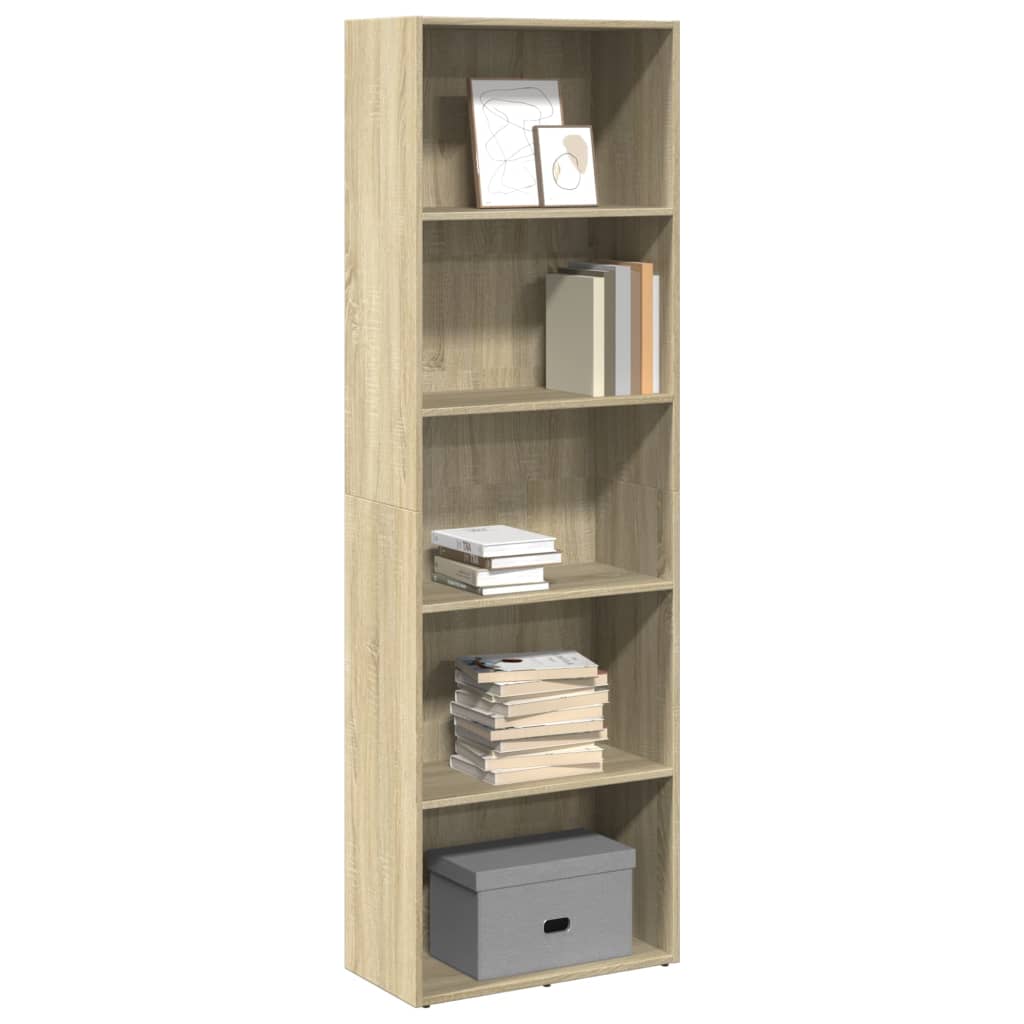 Bücherregal Sonoma Eiche 60x30x189 cm