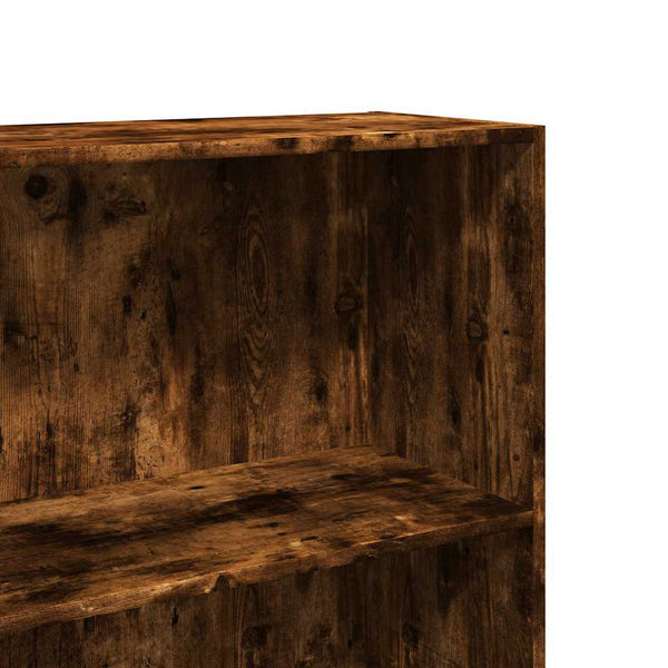 Bücherregal Räuchereiche 60x30x189 cm