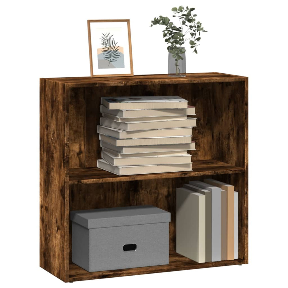 Bücherregal Räuchereiche 80x77 cm