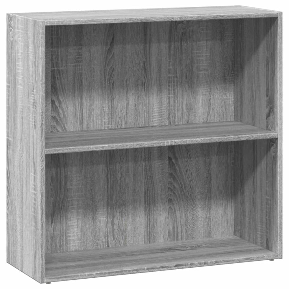vidaXL Sonoma Grey Bookcase 80x30x77 cm Engineered Wood