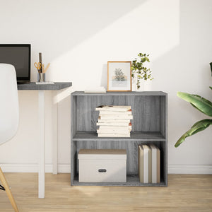 Bücherregal Grau Sonoma 80 cm