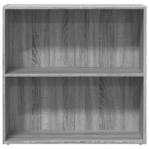 Bücherregal Grau Sonoma 80 cm