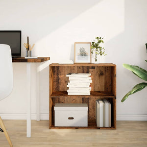 Bücherregal Altholz-Optik 80 cm