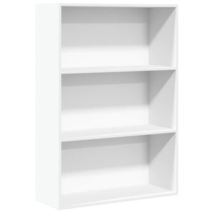 Bücherregal Weiß 80x30x114 cm