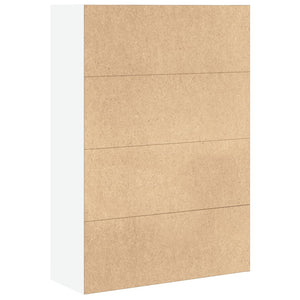 Bücherregal Weiß 80x30x114 cm