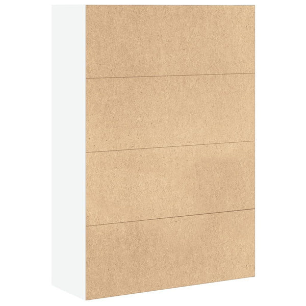 Bücherregal Weiß 80x30x114 cm