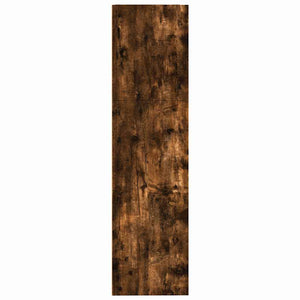 vidaXL Bibliothèque en chêne fumé 80x30x114 cm Bois d'ingénierie
