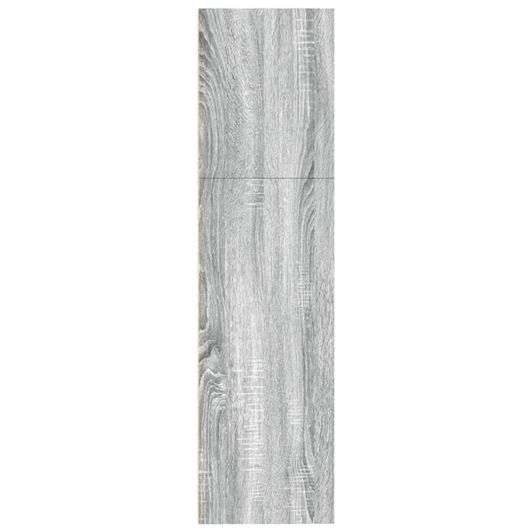 Bücherregal Grau Sonoma 80x30x114 cm