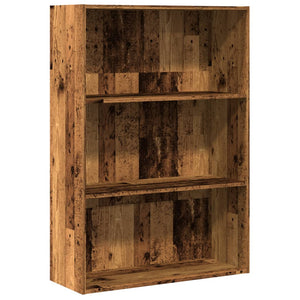 Bücherregal Altholz-Optik, 80x114 cm