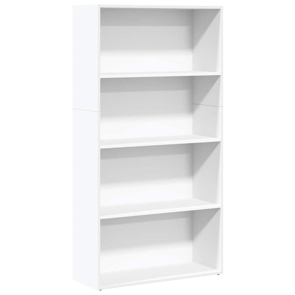 Weißes Bücherregal 80x30x152 cm