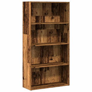 Bücherregal Altholz-Optik, 80 cm breit