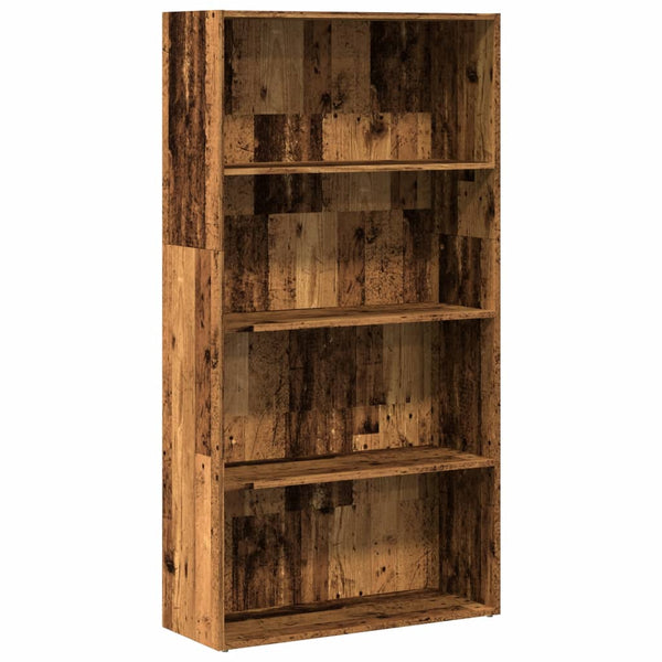 Bücherregal Altholz-Optik, 80 cm breit