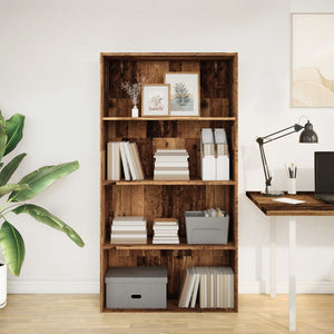 Bücherregal Altholz-Optik, 80 cm breit