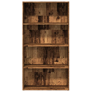 Bücherregal Altholz-Optik, 80 cm breit