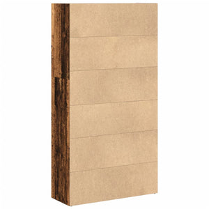 Bücherregal Altholz-Optik, 80 cm breit