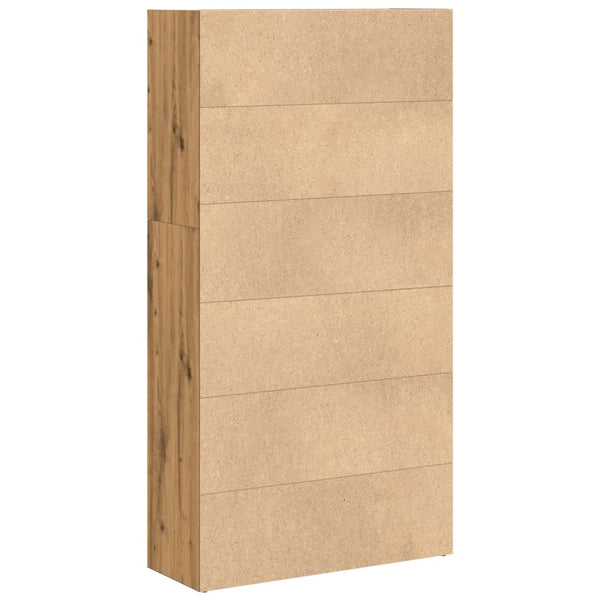 Bücherregal Artisan Eiche 80x30x152 cm
