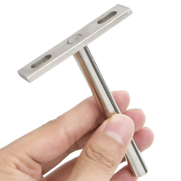 Schwebende Regalträger Unsichtbar Ø10x100 mm, 12 Stk.