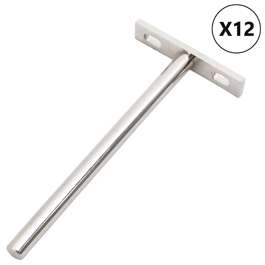 Schwebende Regalträger Ø10x150mm, 12er Set