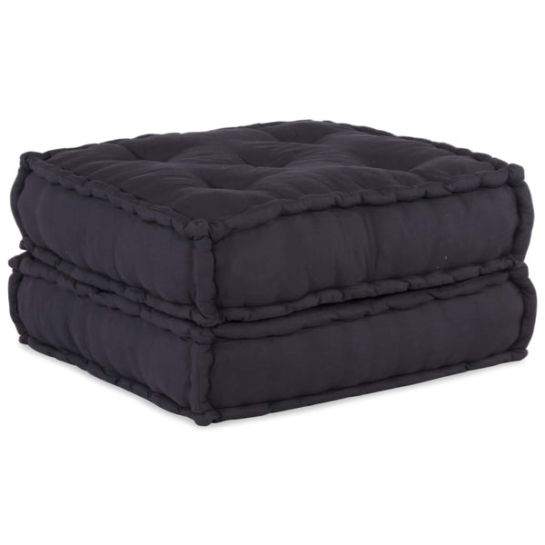 vidaXL Canapé modulable 2 pcs Anthracite 140 x 70 x 36 cm Tissu