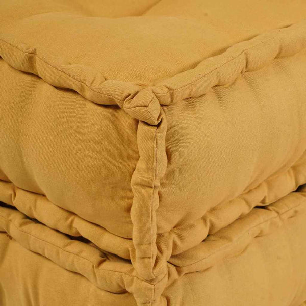 Gelbe modulare Sofagarnitur, 2-teilig