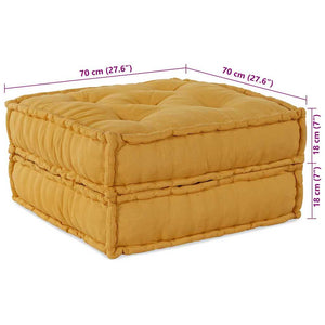 Gelbe modulare Sofagarnitur, 2-teilig