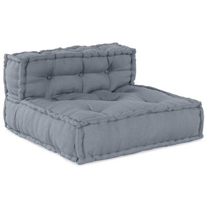 Modulare Sofagarnitur, 3-teilig, Grau