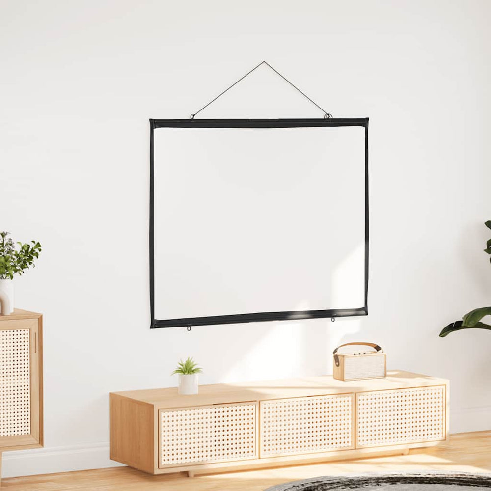 Beamer Leinwand 72 Zoll, 4:3, Wandmontage