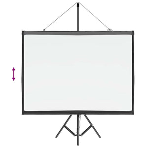 50 Zoll Projektionsleinwand mit Stativ