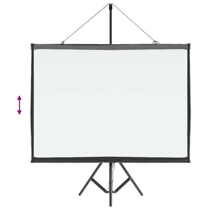 Projektionsleinwand mit Stativ 60 Zoll