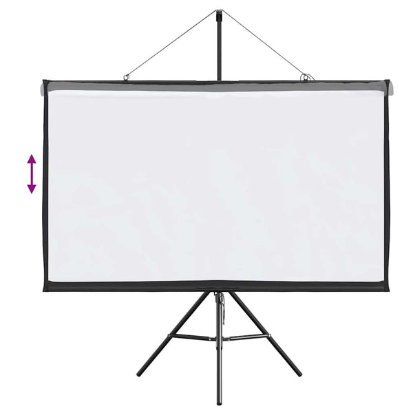 50 Zoll Projektionsleinwand mit Stativ