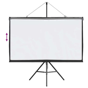 72 Zoll Projektionsleinwand mit Stativ