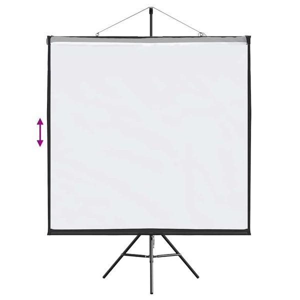 Projektionsleinwand mit Stativ, 67 Zoll