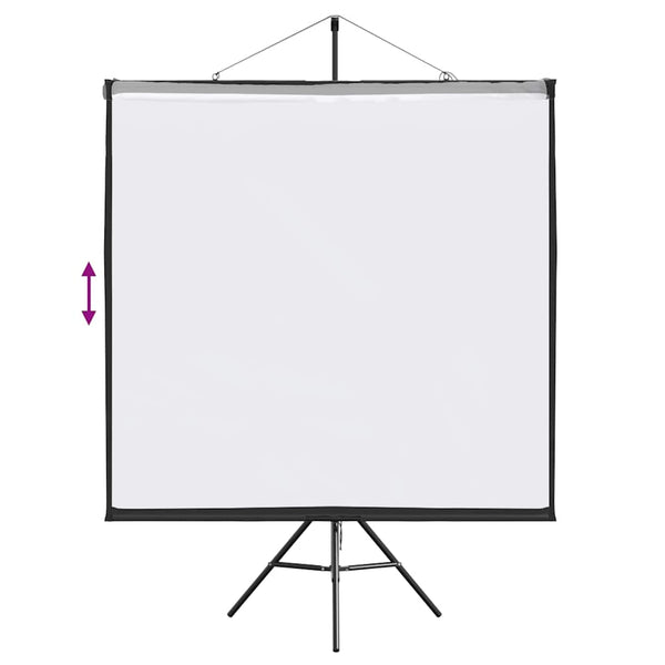 72 Zoll Projektionsleinwand mit Stativ
