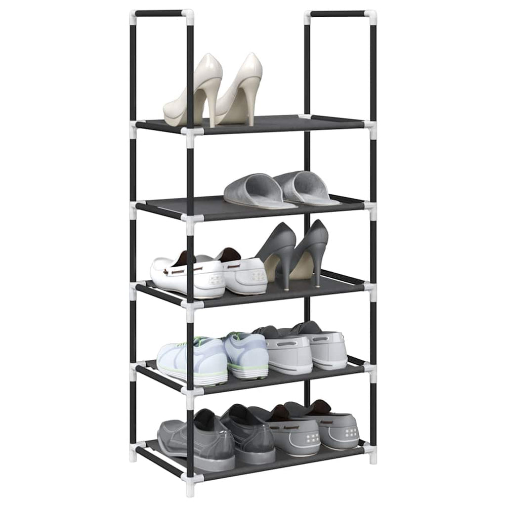 Schuhregal Schwarz 5 Ebenen