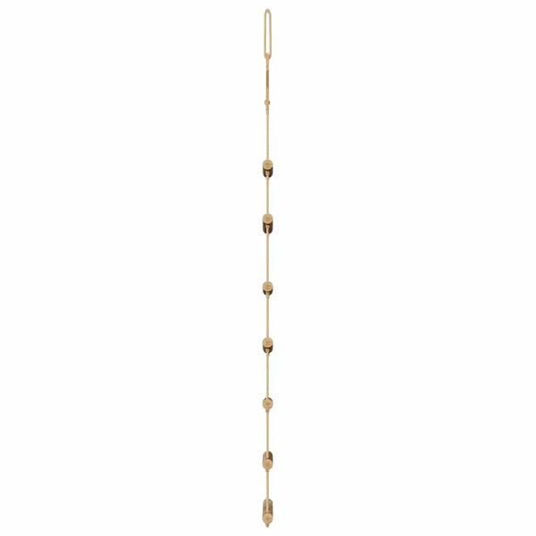 vidaXL Sapins de Noël suspendus avec étoiles 2 pcs 42x90 cm Bois de vigne